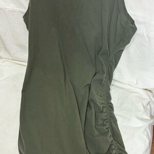 Michael Kors body on dress olive green size L